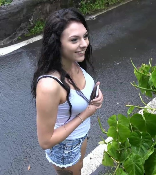  Megan Sage -  Amateur Teen Suck Dick In The Car