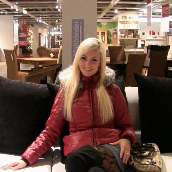  Sexy Amy -  Public Sex In The Furniture Store