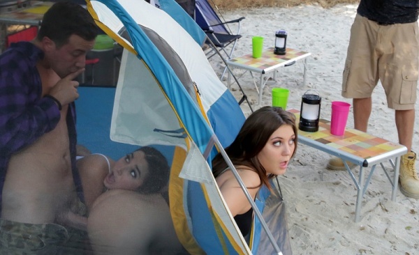  JoJo Kiss And Karlee Grey -  Cheating In The Tent