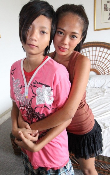  Nica and Sally -  Two Thai Teen Fuck